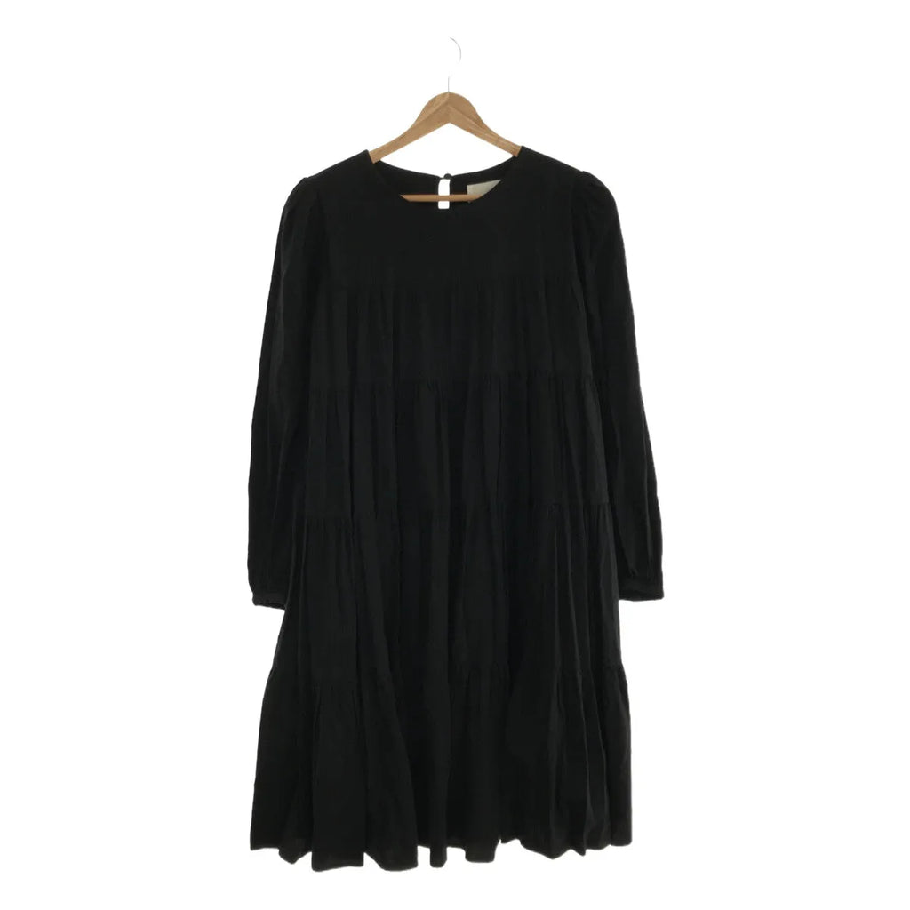 CAROLINA GLASER / カロリナ グレイサー | ティアードワンピース | ブラック | レディース