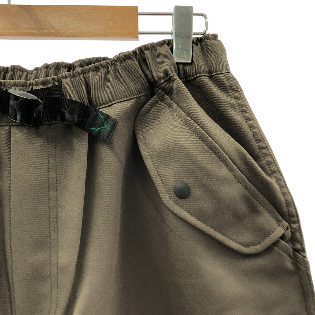 South2West8 S2W8 | 雙膝繫帶褲 - 聚酯斜紋布 / 搭配Logo繫帶寬褲 | M碼 | 男士