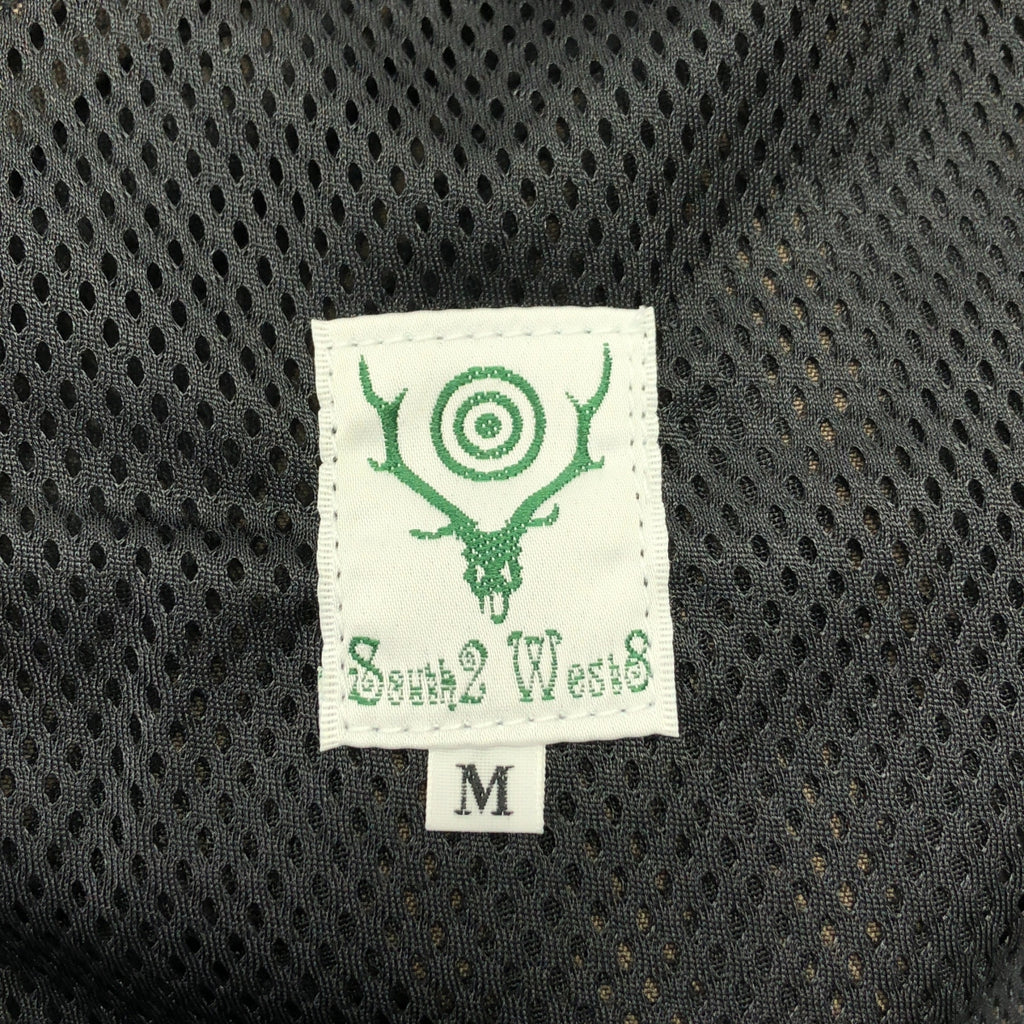 South2West8 S2W8 | 雙膝繫帶褲 - 聚酯斜紋布 / 搭配Logo繫帶寬褲 | M碼 | 男士