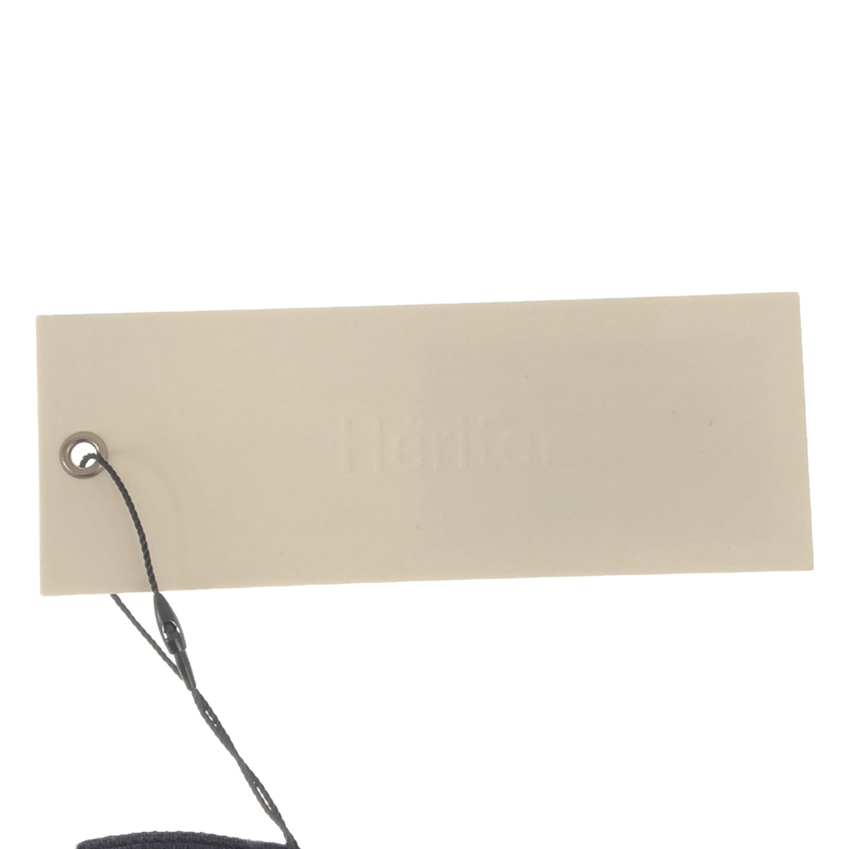 【新品】  Heriter / エリテ | リネン コットン ストライプ タックパンツ | 38 | ネイビー / ホワイト | レディース