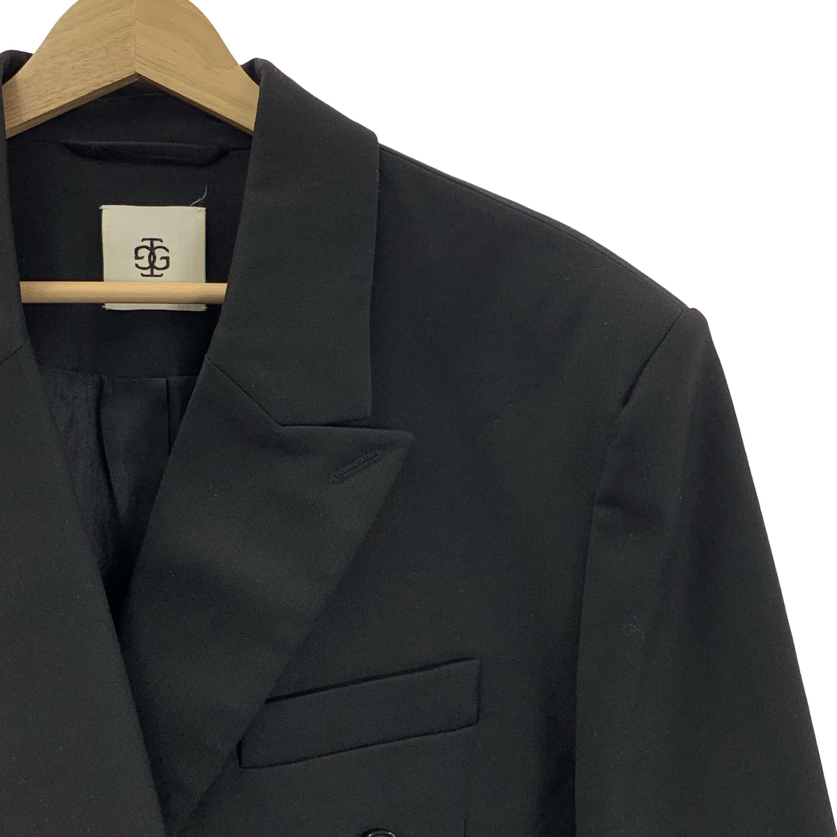 The Garment / ザガーメント | PLUTO DOUBLE BLAZER ダブルブレスト テーラードジャケット | 8 | レディース