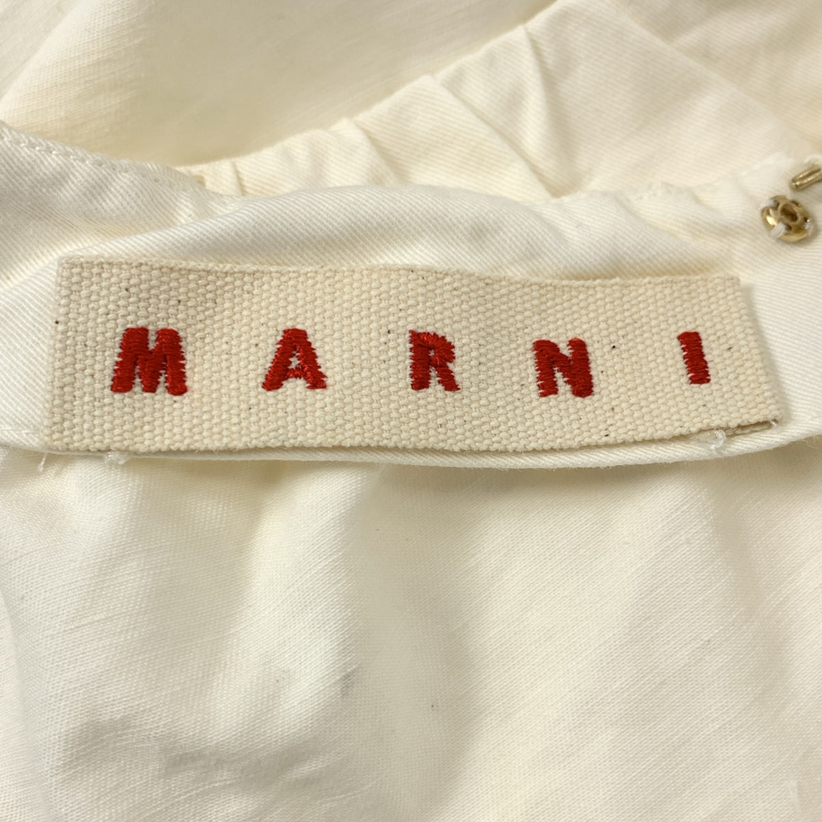 MARNI / マルニ | オーバーシルエット ギャザー スリット ブラウス | 38 | レディース