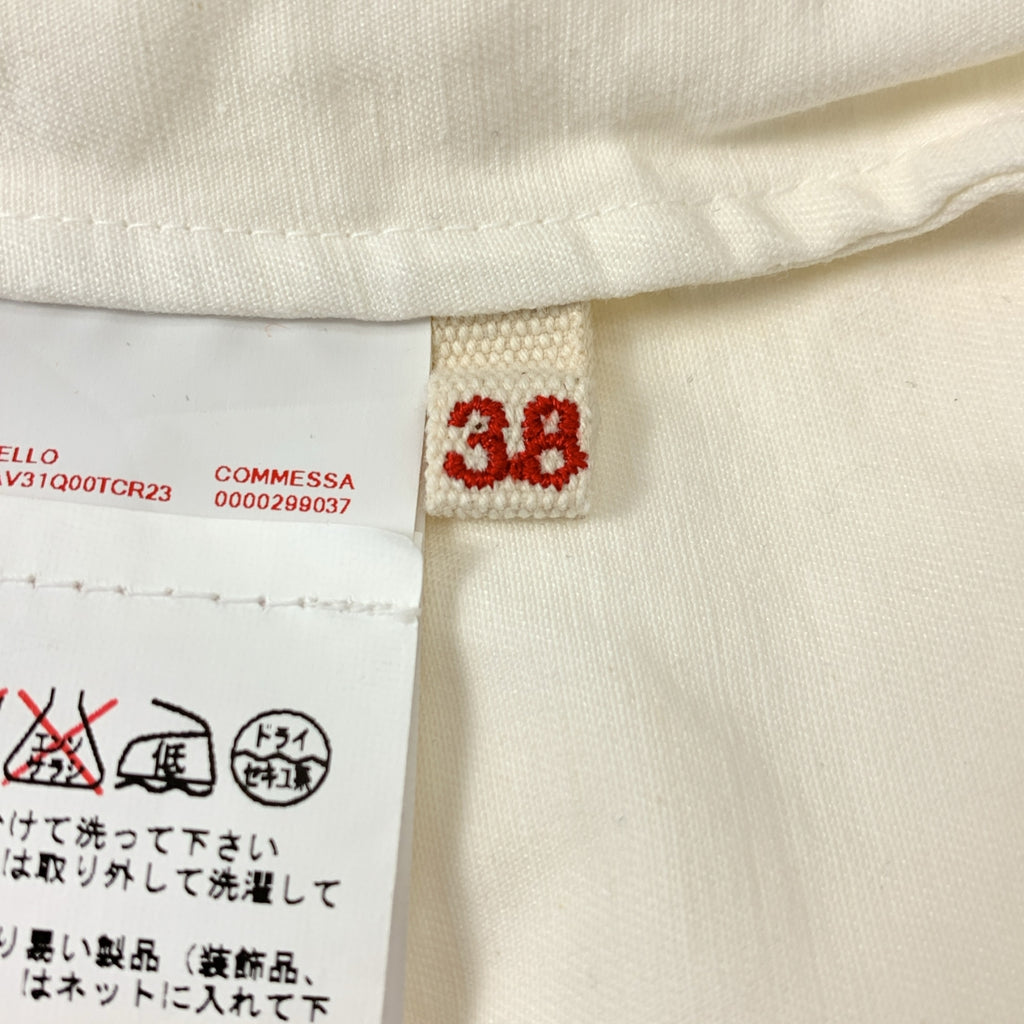 MARNI / 마르니 | 오버 실루엣 모집 슬릿 블라우스 | 38 | 여성