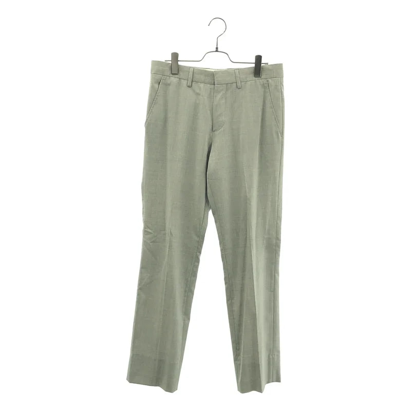 BURBERRY LONDON ENGLAND / バーバリーロンドンイングランド | ウール ストレート スラックス パンツ | 44 | メンズ