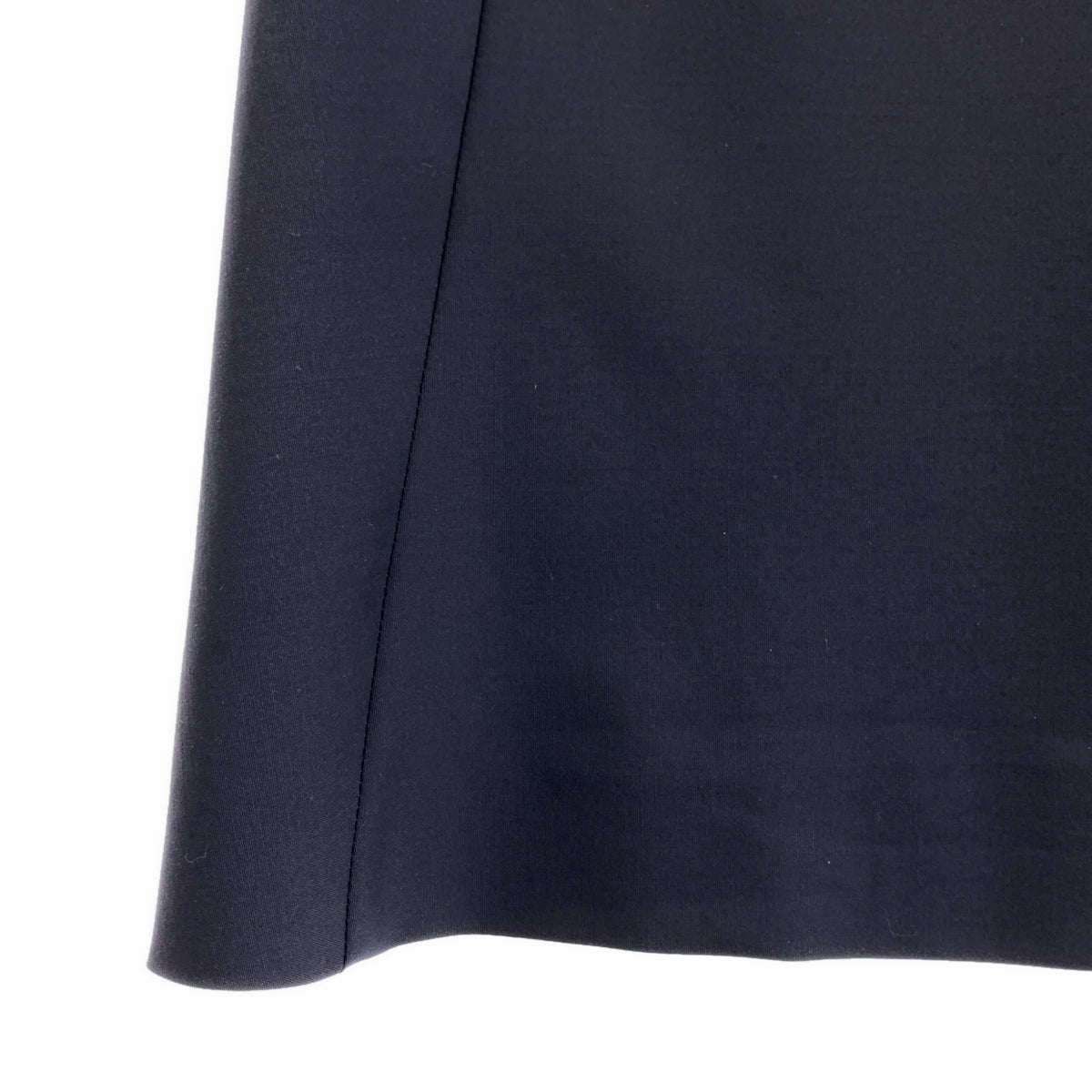 JIL SANDER / ジルサンダー | ウール フレア スカート | 34 | ネイビー | レディース