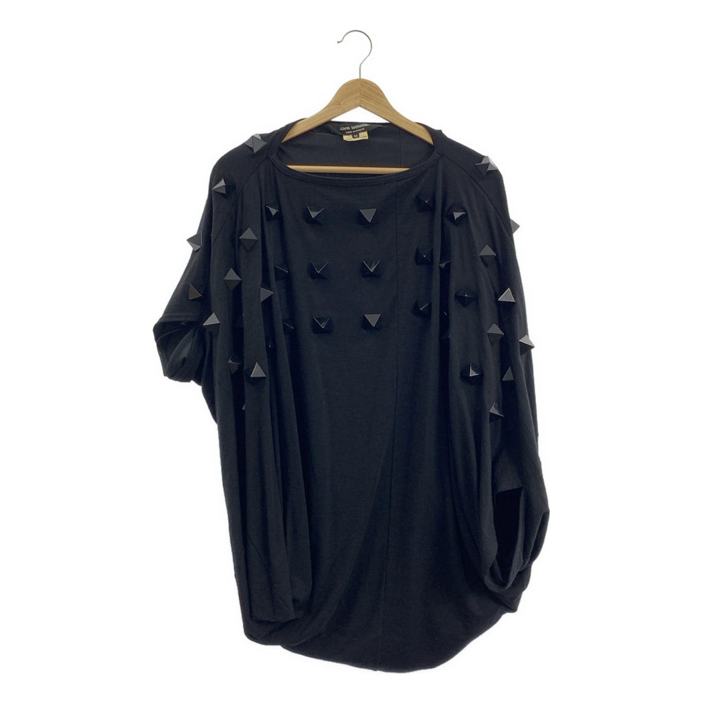 JUNYA WATANABE COMME des GARCONS / ジュンヤワタナベ | 2015AW | 変形 スタッズ 装飾 オーバー ドレス プルオーバー | M | ブラック | レディース