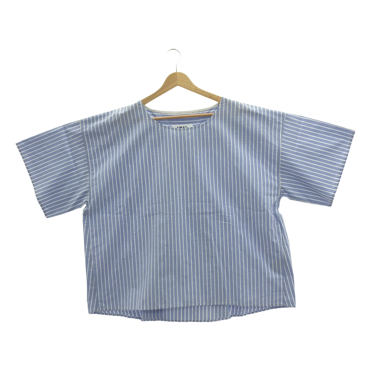 MM6 Maison Margiela | 2018SS | striped tops / oversized cut and sew | 42 | Women's
