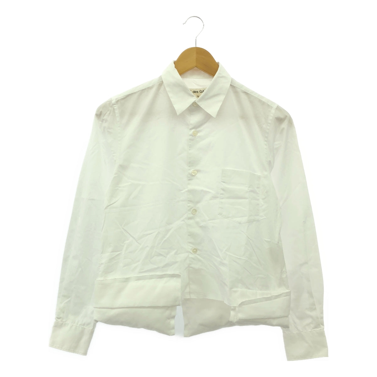 COMME des GARCONS | 2013SS | Padded and decorated cut-off shirt blouse | S | Women's