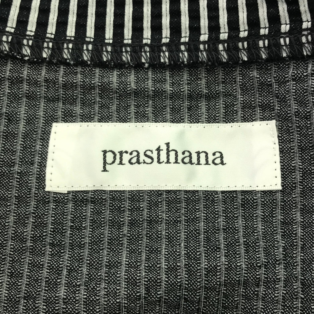 [新] prasthana / Prasthana |寬臂 Skipper T卹 | M |黑色 |男士