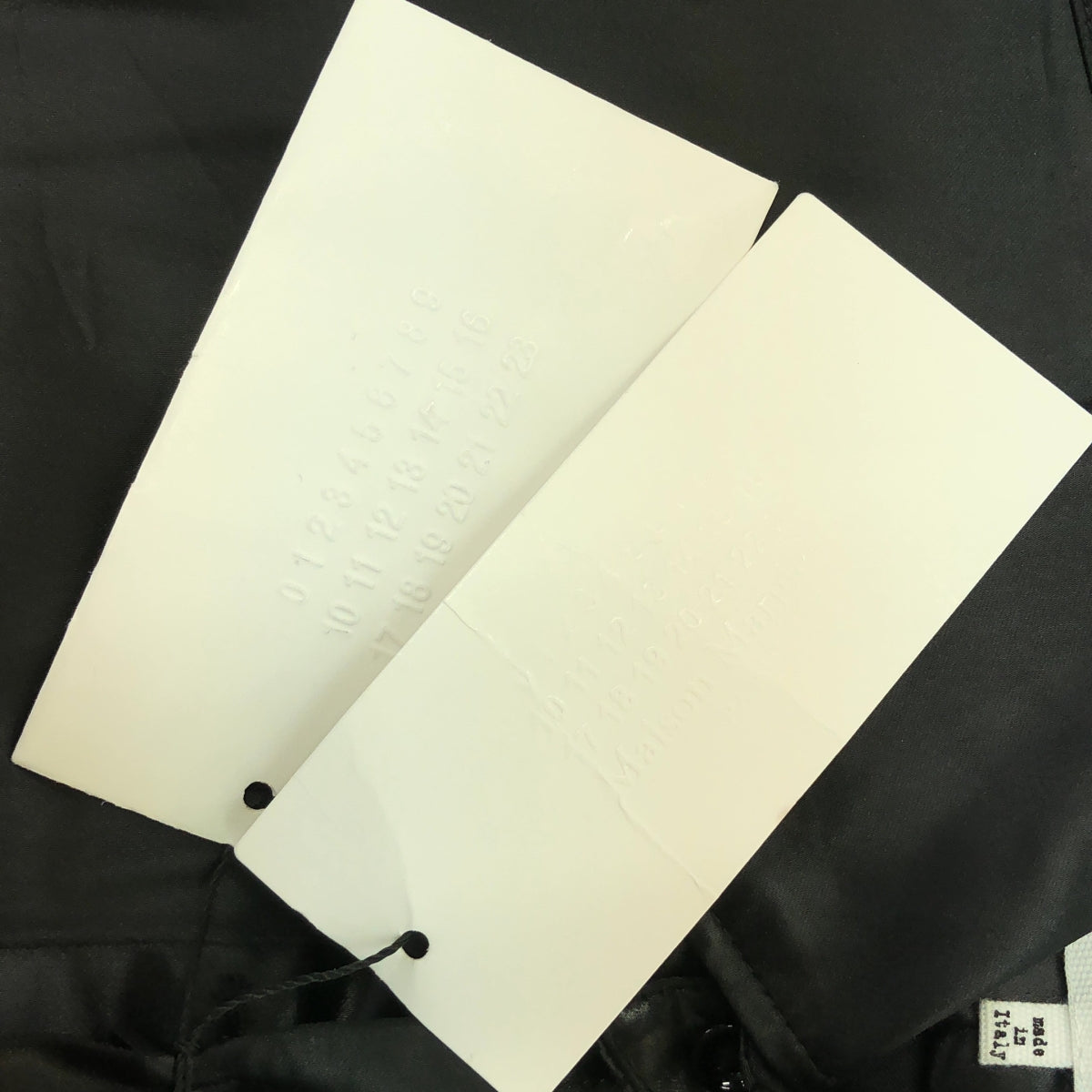 Maison Margiela / メゾンマルジェラ | 2022AW | オーバー ロング ドレスシャツ | 46 | ブラック | メンズ