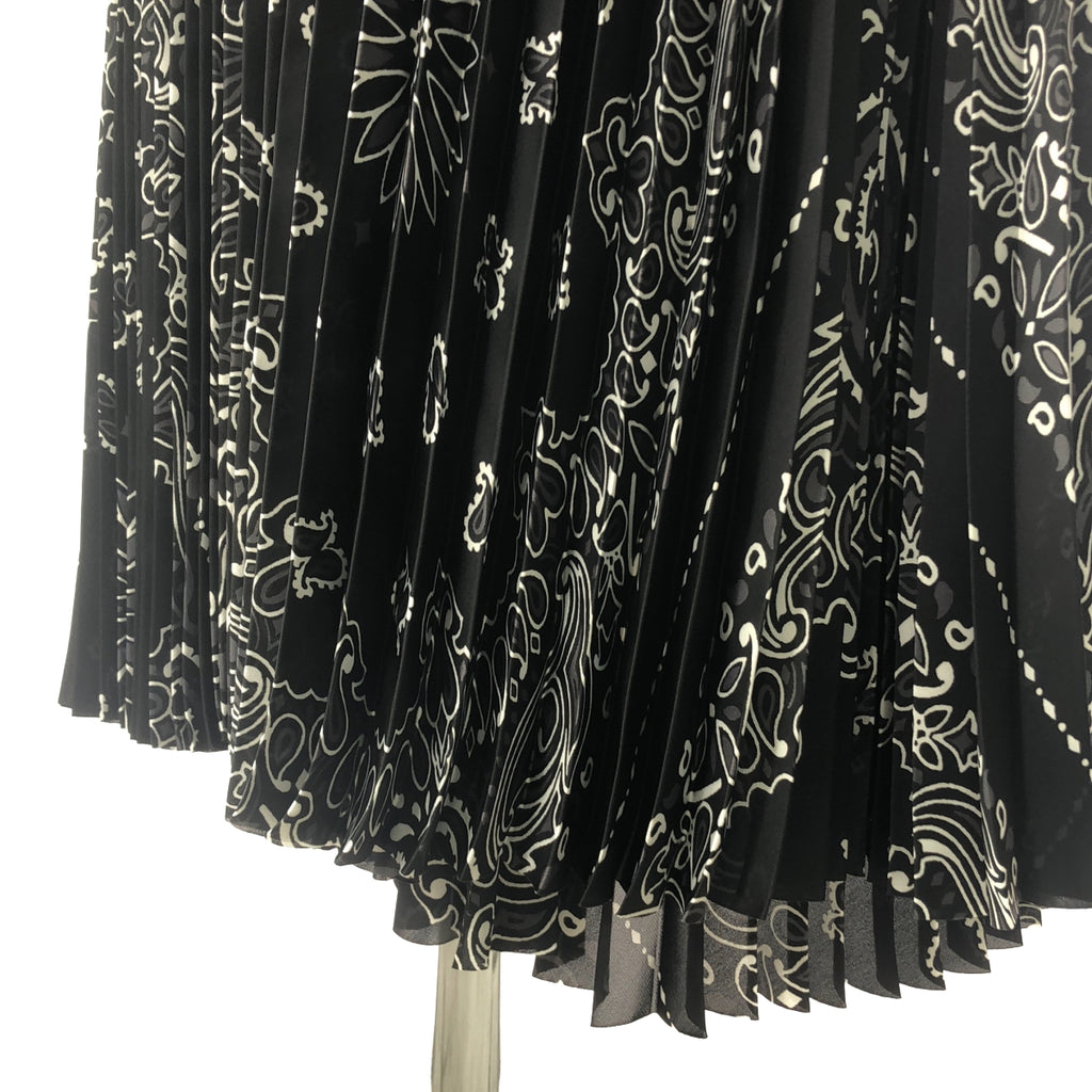 sacai / サカイ | Bandana Print Skirt バンダナ プリーツ ロングスカート | 3 | レディース