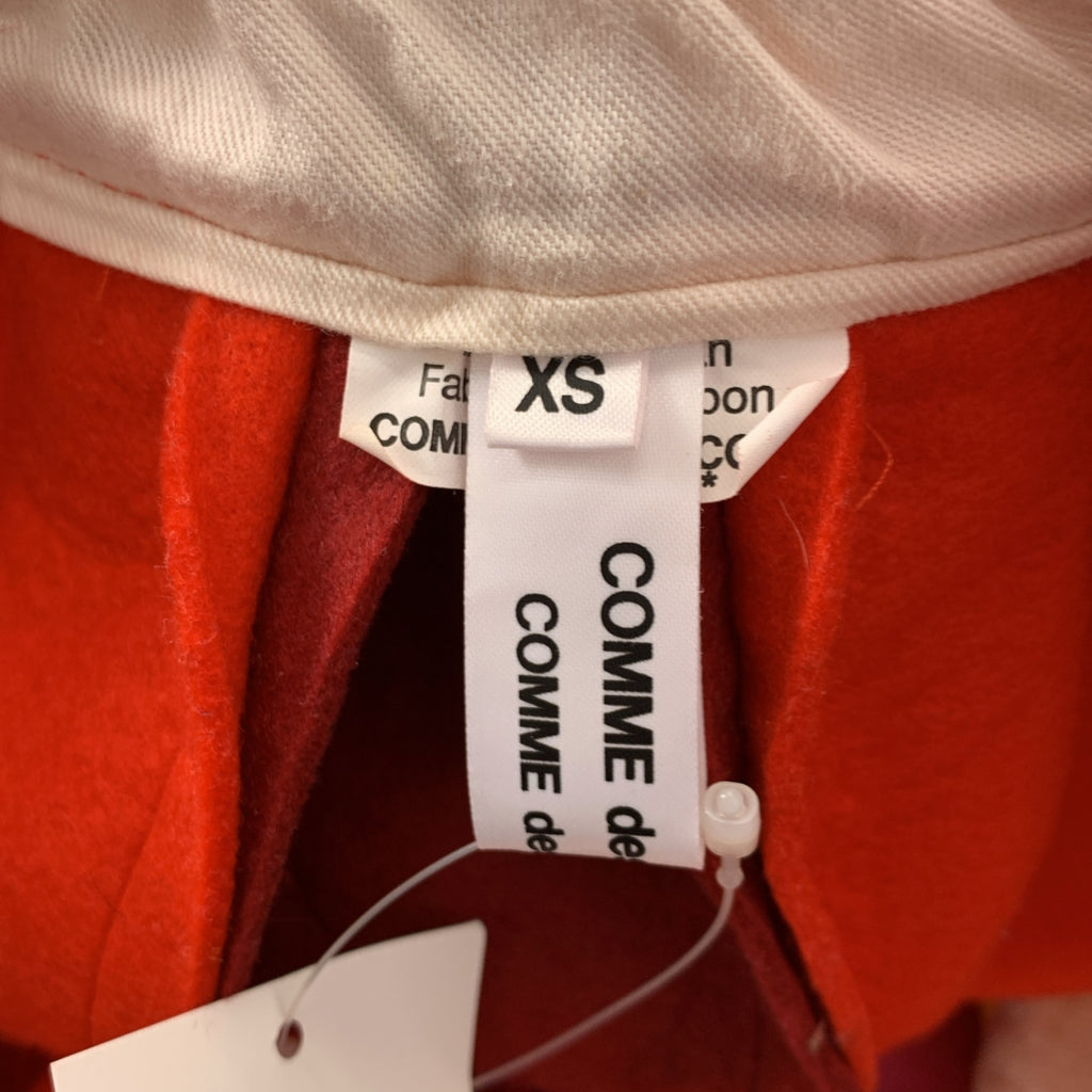 COMME des GARCONS COMME des GARCONS / 콤콤 | 2021AW | 제품 세척 펠트 패치워크 탁 볼륨 이지 스커트 | XS |