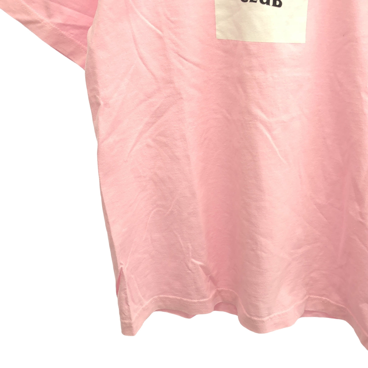 ANTI SOCIAL SOCIAL CLUB / アンチソーシャルソーシャルクラブ | スクエアロゴプリント Tシャツ | M | ピンク | メンズ