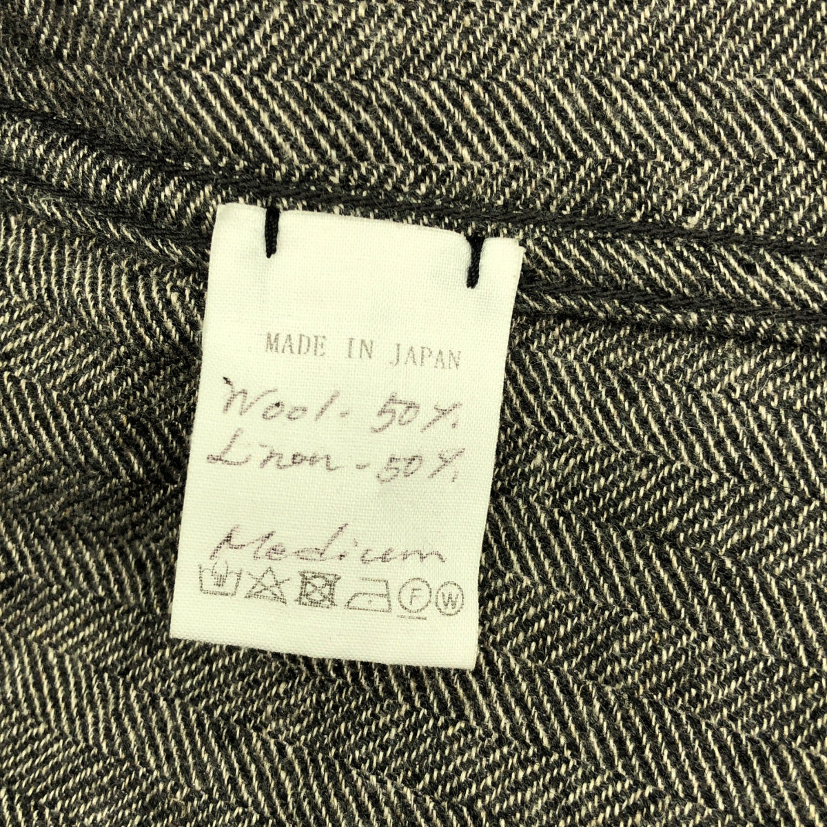 【美品】  kaval / カヴァル | ヘリンボーン オーバーモッズコート / フード・フリースライナー着脱可 | M | グレー | メンズ
