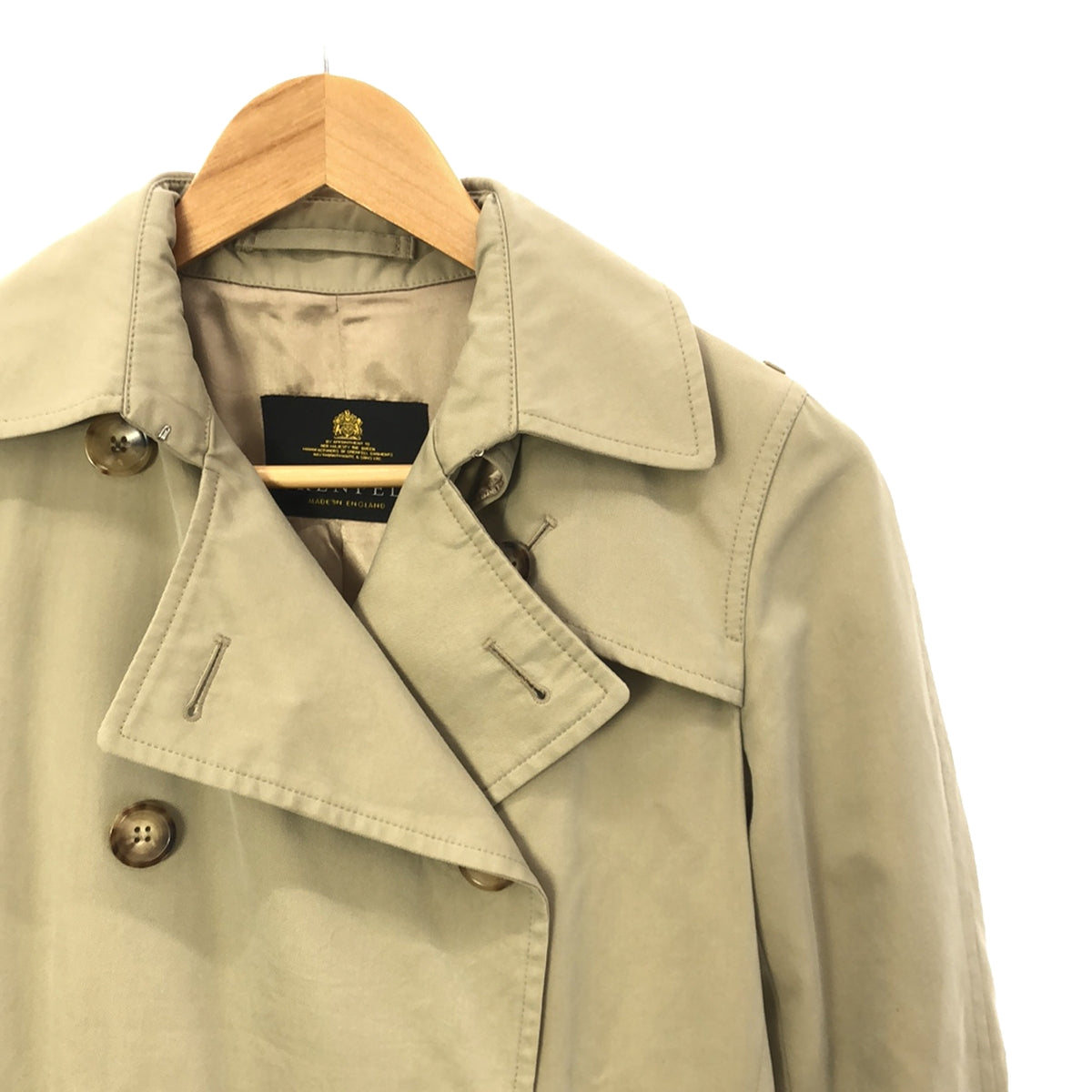 GRENFELL | Cotton trench coat | 34 | Beige | Women's