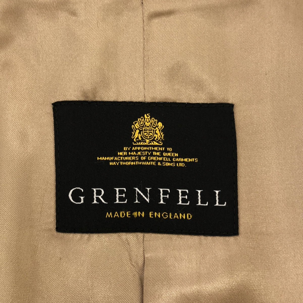 GRENFELL | Cotton trench coat | 34 | Beige | Women's