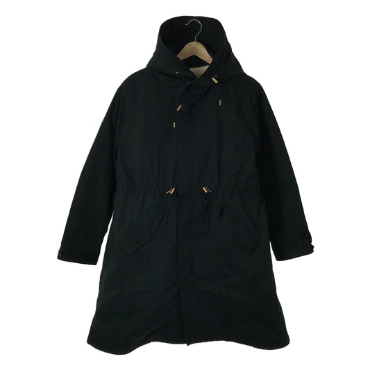 ADAM ET ROPÉ | Hooded jacket with boa lining | F | Navy | Women's