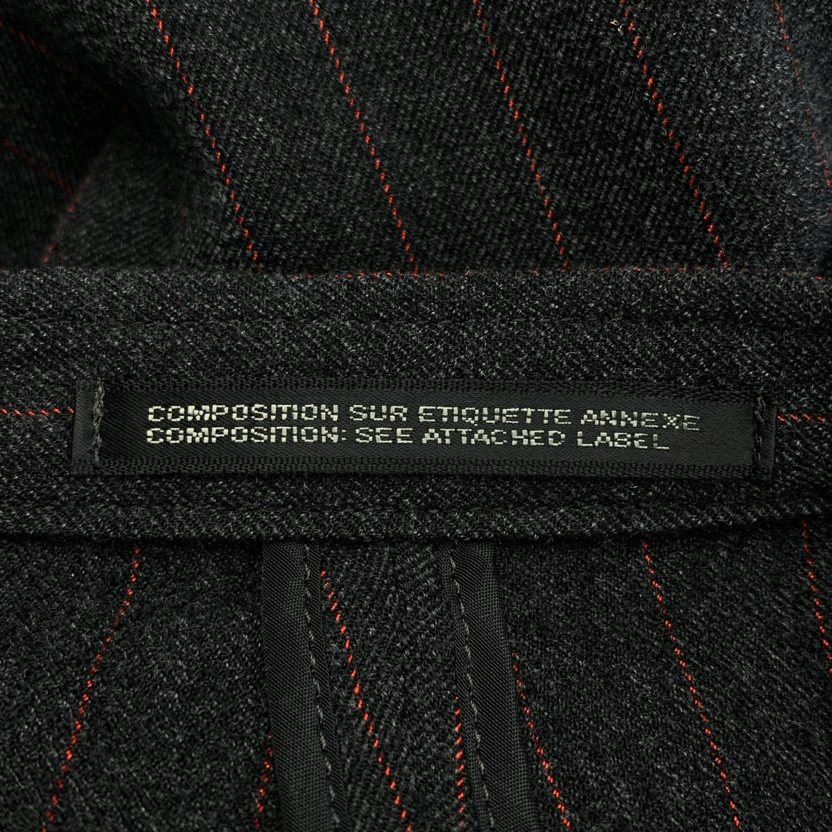 Y's / ワイズヨウジヤマモト | 2015AW | ウール レーヨン ストライプ スタンドカラージャケット | 3 | レディース