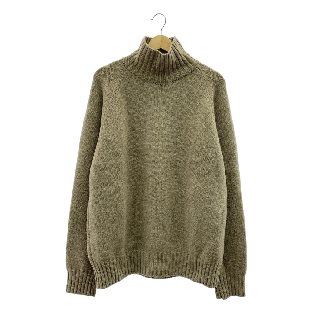 stein | EX FINE LAMBS LOOSE HIGH NECKNJIT 羊毛高領針織衫 | S尺寸 | 男款