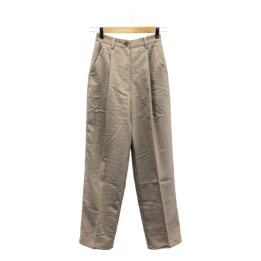 【新品】  CLANE / クラネ | GROSS COLOR TAPERED PANTS グロス カラー テーパードパンツ | 0 | パープル | レディース