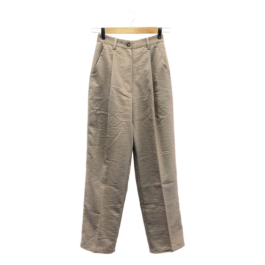 【新品】  CLANE / クラネ | GROSS COLOR TAPERED PANTS グロス カラー テーパードパンツ | 0 | パープル | レディース