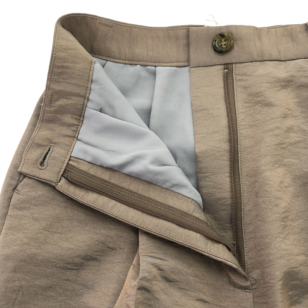 【新品】  CLANE / クラネ | GROSS COLOR TAPERED PANTS グロス カラー テーパードパンツ | 0 | パープル | レディース