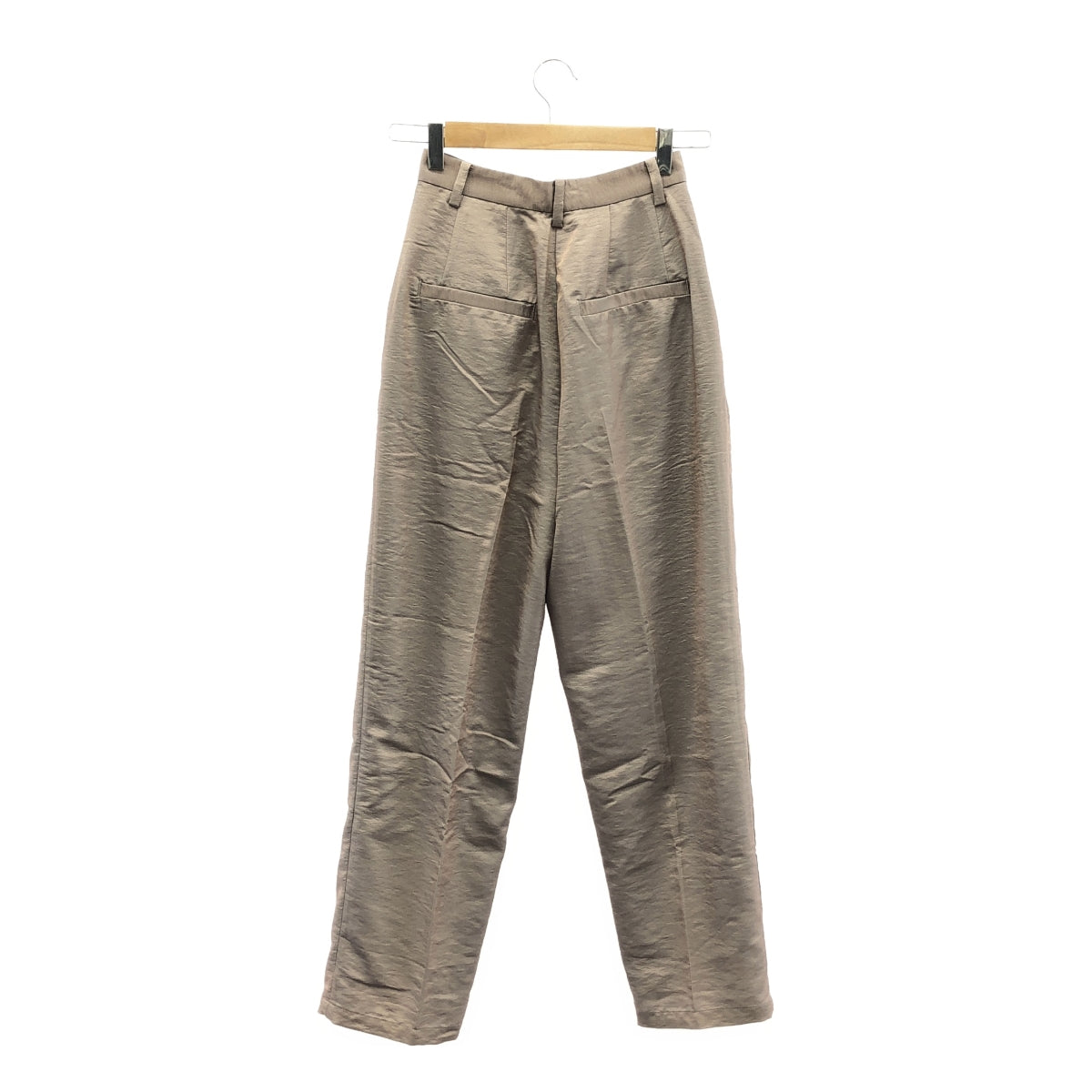 [新品] CLANE / CLANE |粗體彩色錐形褲 | 0 |紫色 |女性的