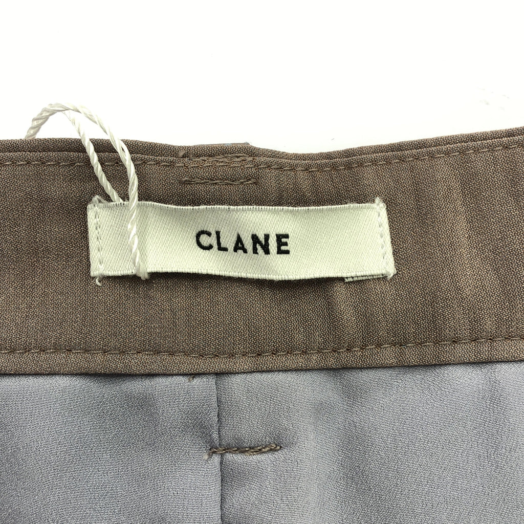 【新品】  CLANE / クラネ | GROSS COLOR TAPERED PANTS グロス カラー テーパードパンツ | 0 | パープル | レディース