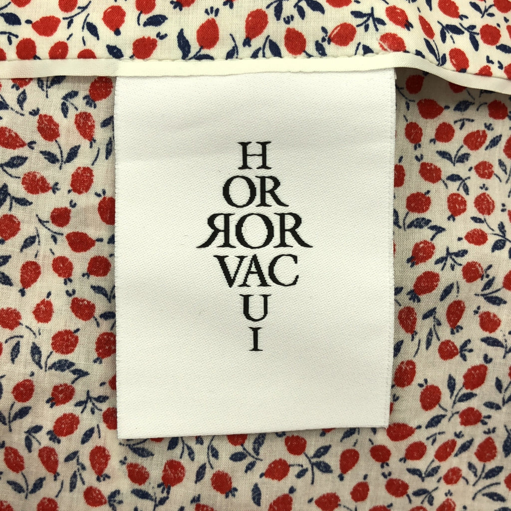 HORROR VACUI / ホラーヴァキュイ | コットン 総柄 キャミソール ワンピース | S | レディース