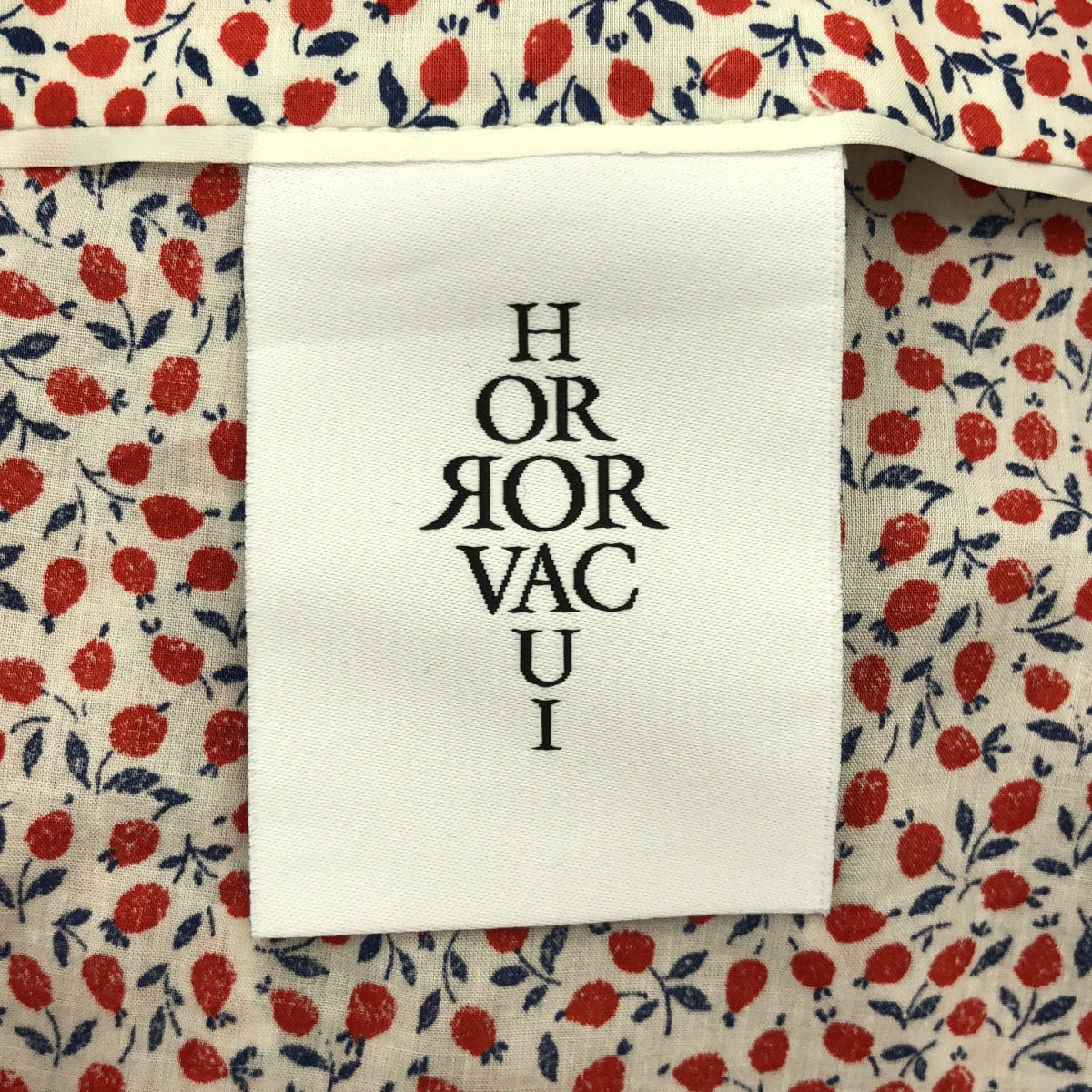 HORROR VACUI / ホラーヴァキュイ | コットン 総柄 キャミソール ワンピース | S | レディース