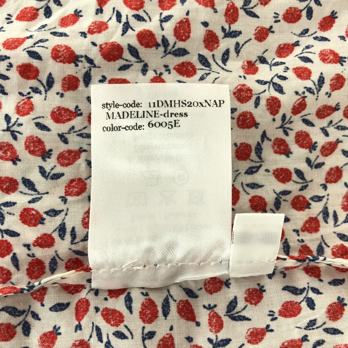 HORROR VACUI / ホラーヴァキュイ | コットン 総柄 キャミソール ワンピース | S | レディース