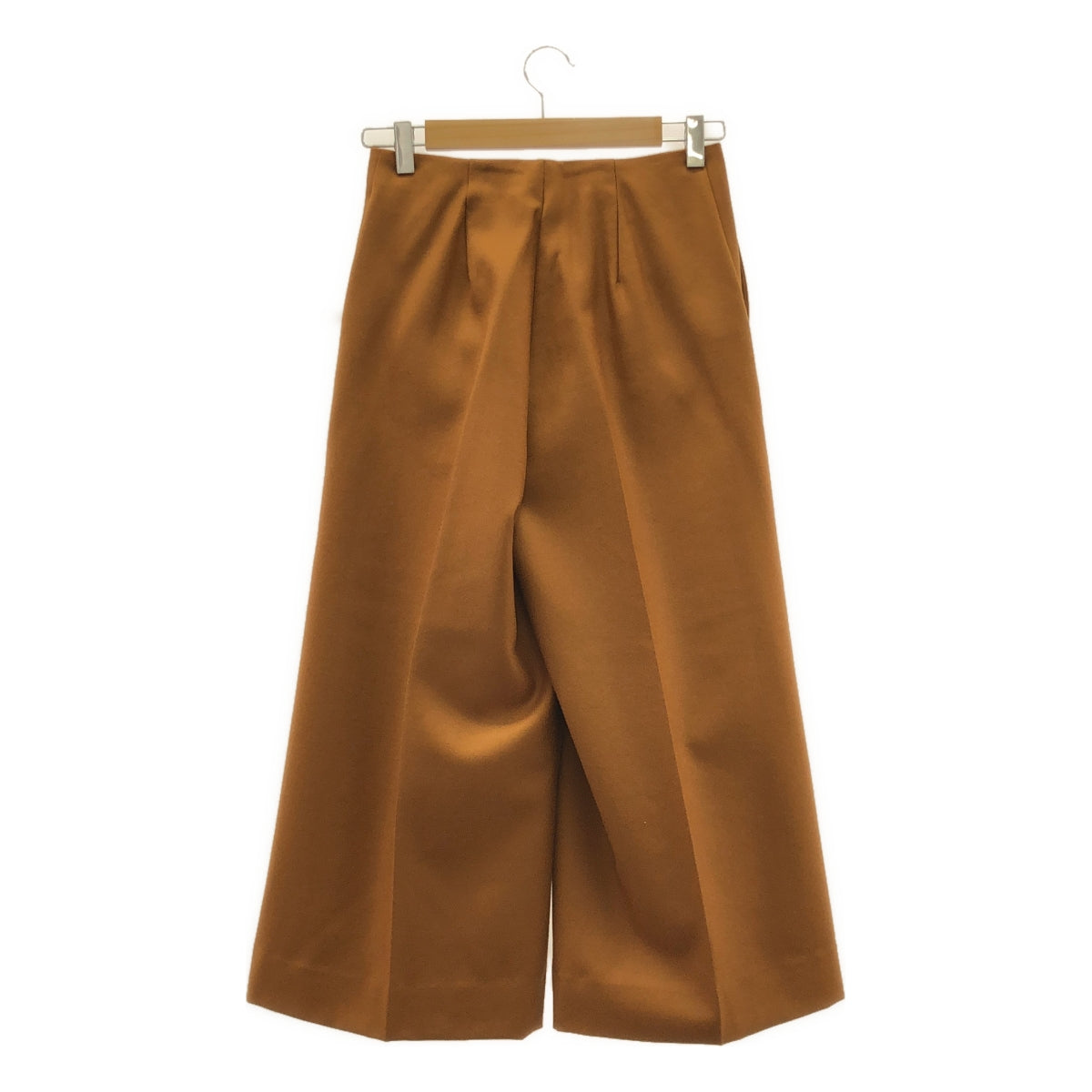 MARNI / 마르니 | 울 플레어 와이드 슬랙스 팬츠 | 38 | 브라운 계열 | 여성