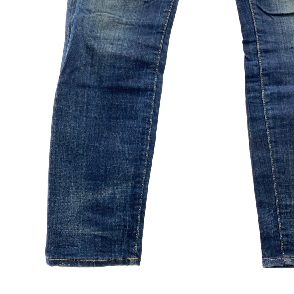 DSQUARED2 | 滑板牛仔褲 | 彩繪滑板牛仔褲 | 50碼 | 靛藍色 | 男款