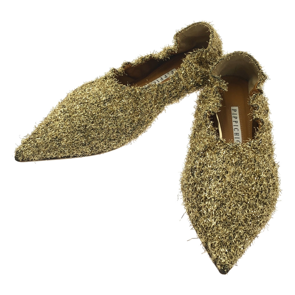 PIPPICHIC / ピッピシック | Remy Deeply フリンジ ポインテッドトゥ パンプス | 36 1/2 | レディース