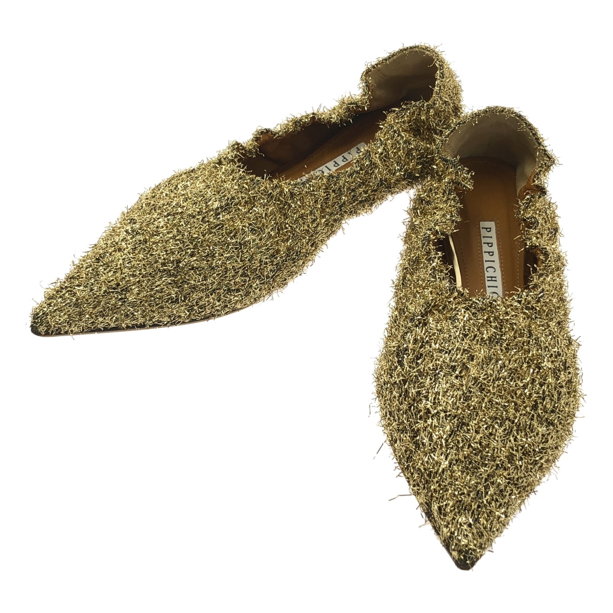 PIPPICHIC / ピッピシック | Remy Deeply フリンジ ポインテッドトゥ パンプス | 36 1/2 | レディース