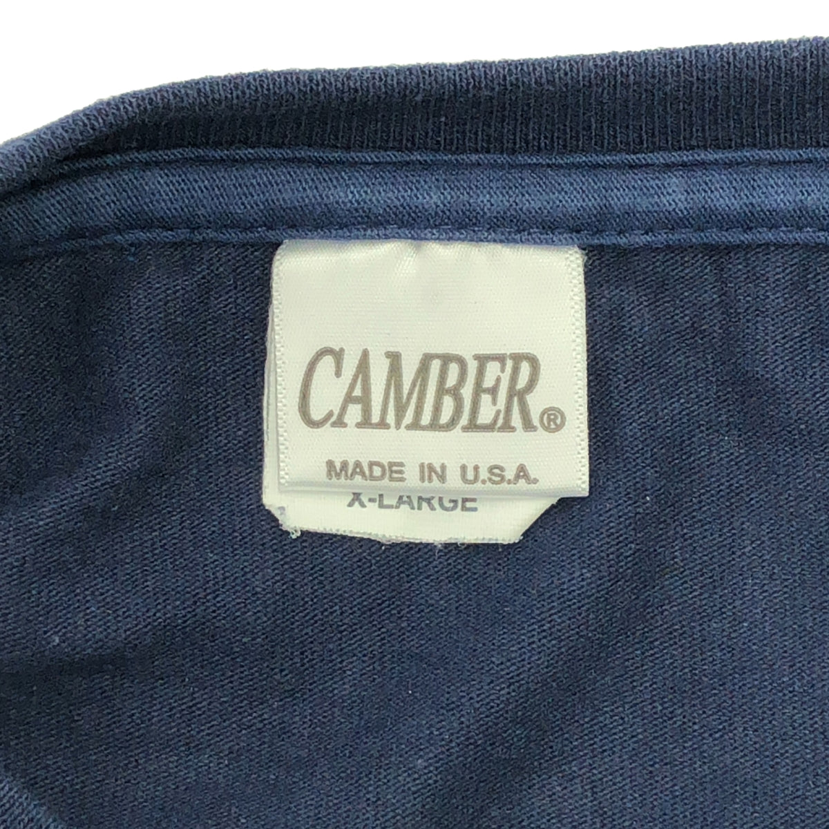 CAMBER / キャンバー | MAX WEIGHT POCKET マックス ウエイト ポケット Tシャツ | XL | ネイビー | メンズ