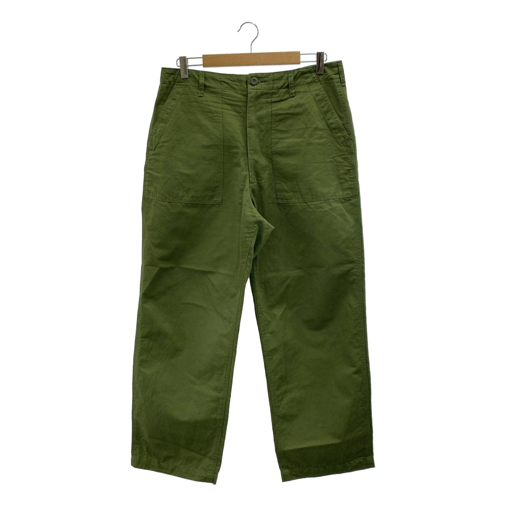 HTS / 에이치 티에스 | 밀리터리 와이드 베이커 팬츠 | 46 | 남성