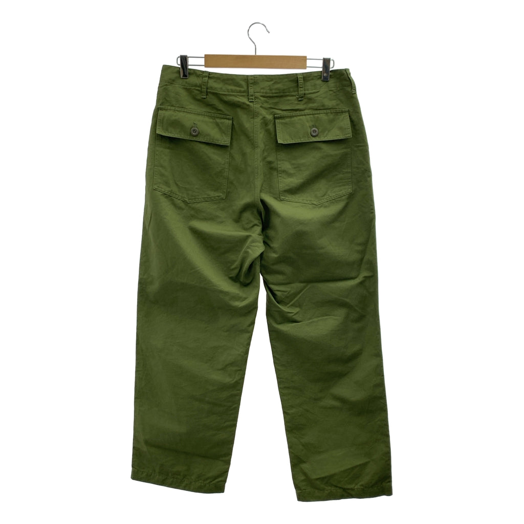 HTS / 에이치 티에스 | 밀리터리 와이드 베이커 팬츠 | 46 | 남성