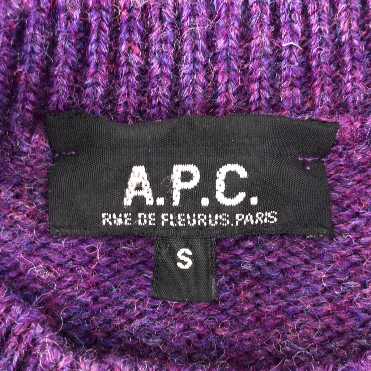 APC / A.P.C. | Wool crew neck long knit | S | Women's