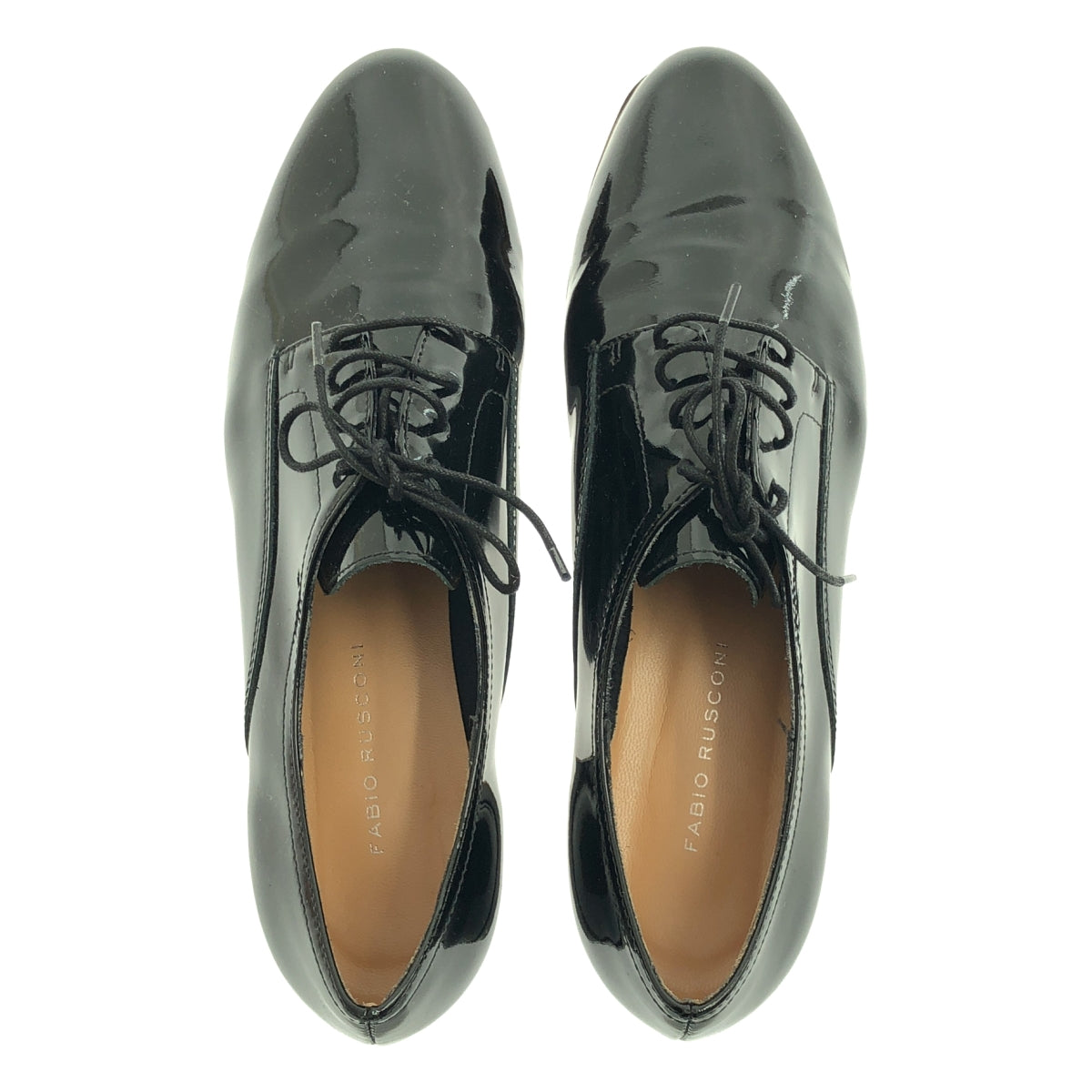 Fabio Rusconi | 漆皮繫帶鞋 | 37碼 | 女款