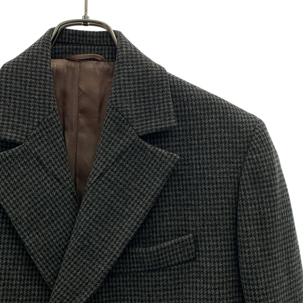 HELMUT LANG / Helmut Lang | 1990年代 | 羊毛粗花呢千鳥格雙層切斯特大衣 | 46碼 |