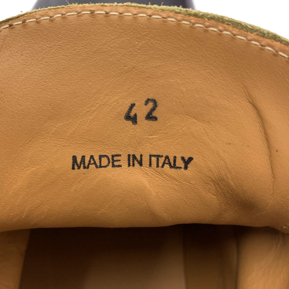 [類似新產品] Ziggy Chen | 2024 秋冬 | 男士中筒靴 | 皮革繫帶靴 | 42碼 | 黑色/棕色 | 男士