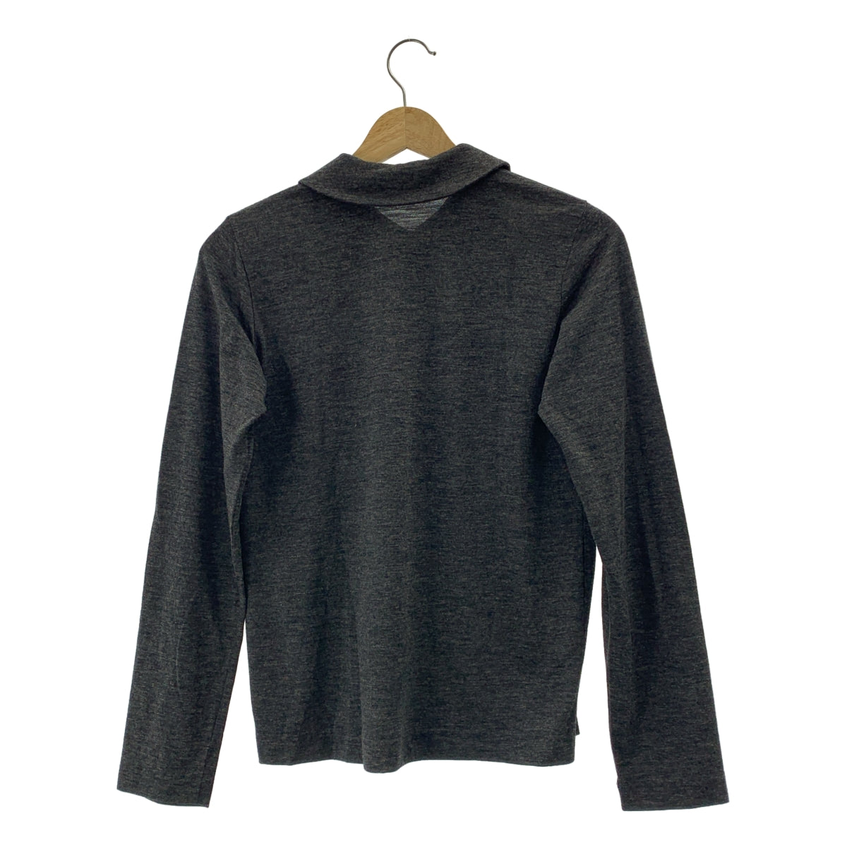 COMME des GARÇONS | 經編布料1999 春夏 |聚酯羊毛貼片開襟衫|