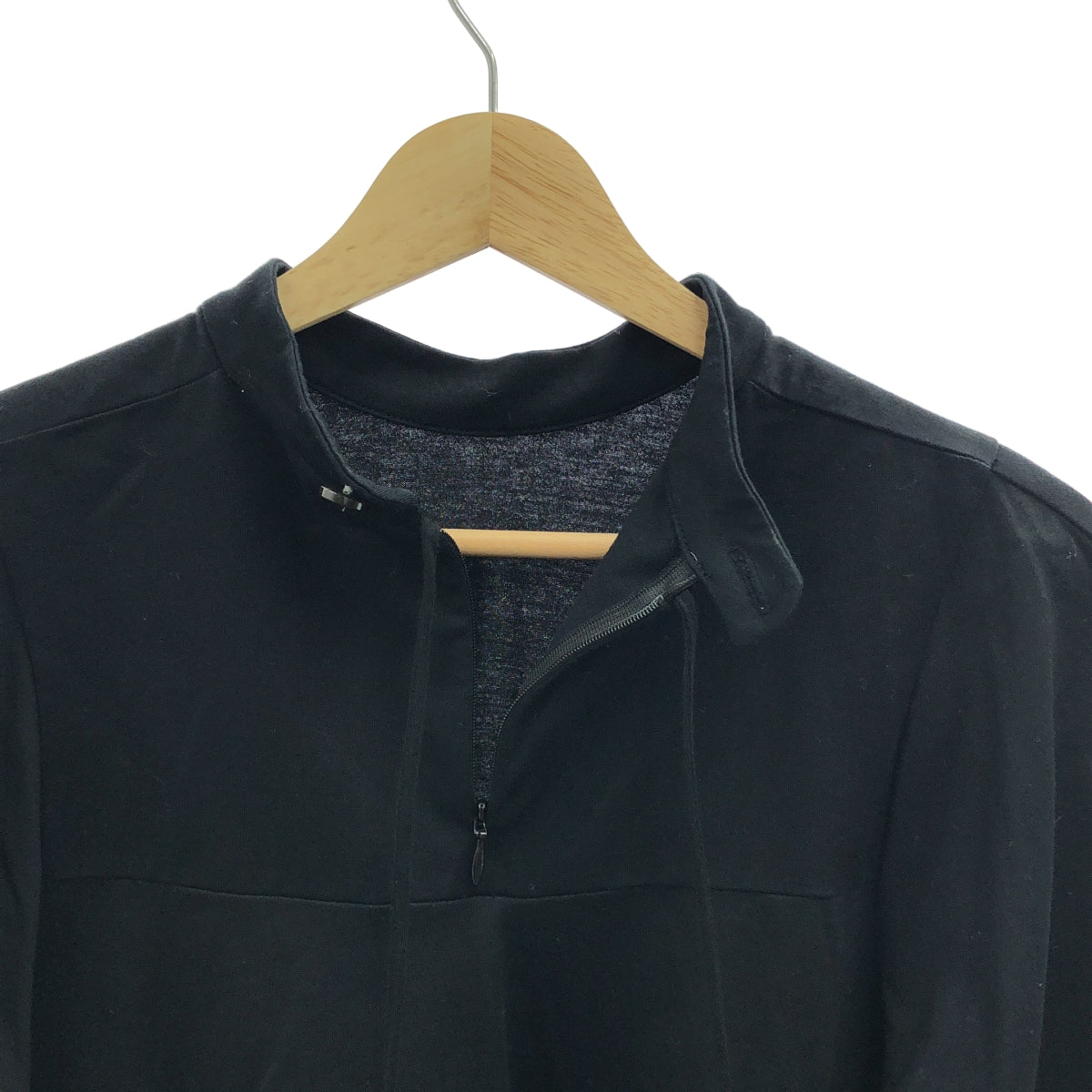 ENFOLD | 2023 春夏 | 純色袖套頭T卹 | 38碼 | 黑色 | 女款