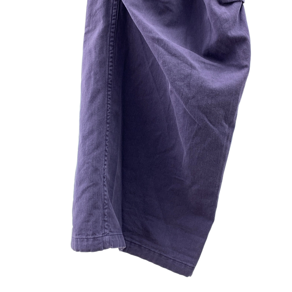 COMOLI | 2024SS | 棉質斜紋膝褶褲 | 2 碼 | 男款