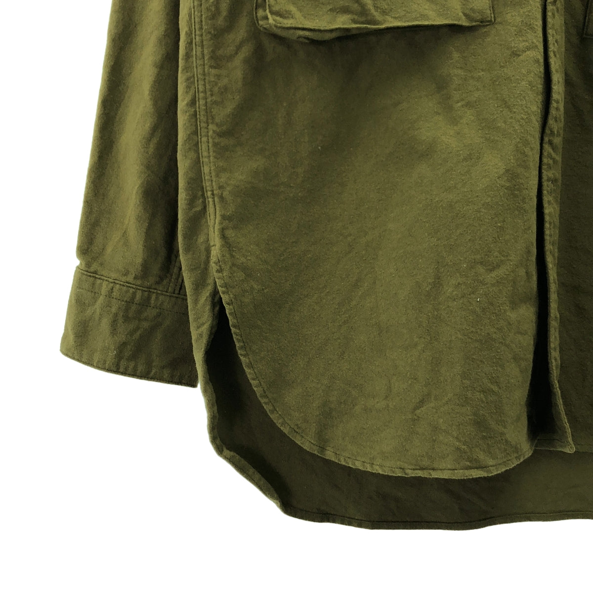 nonnative / ノンネイティブ | CARPENTER SHIRT JACKET COTTON FLANNEL Vネック シャツジャケット | 0 | メンズ