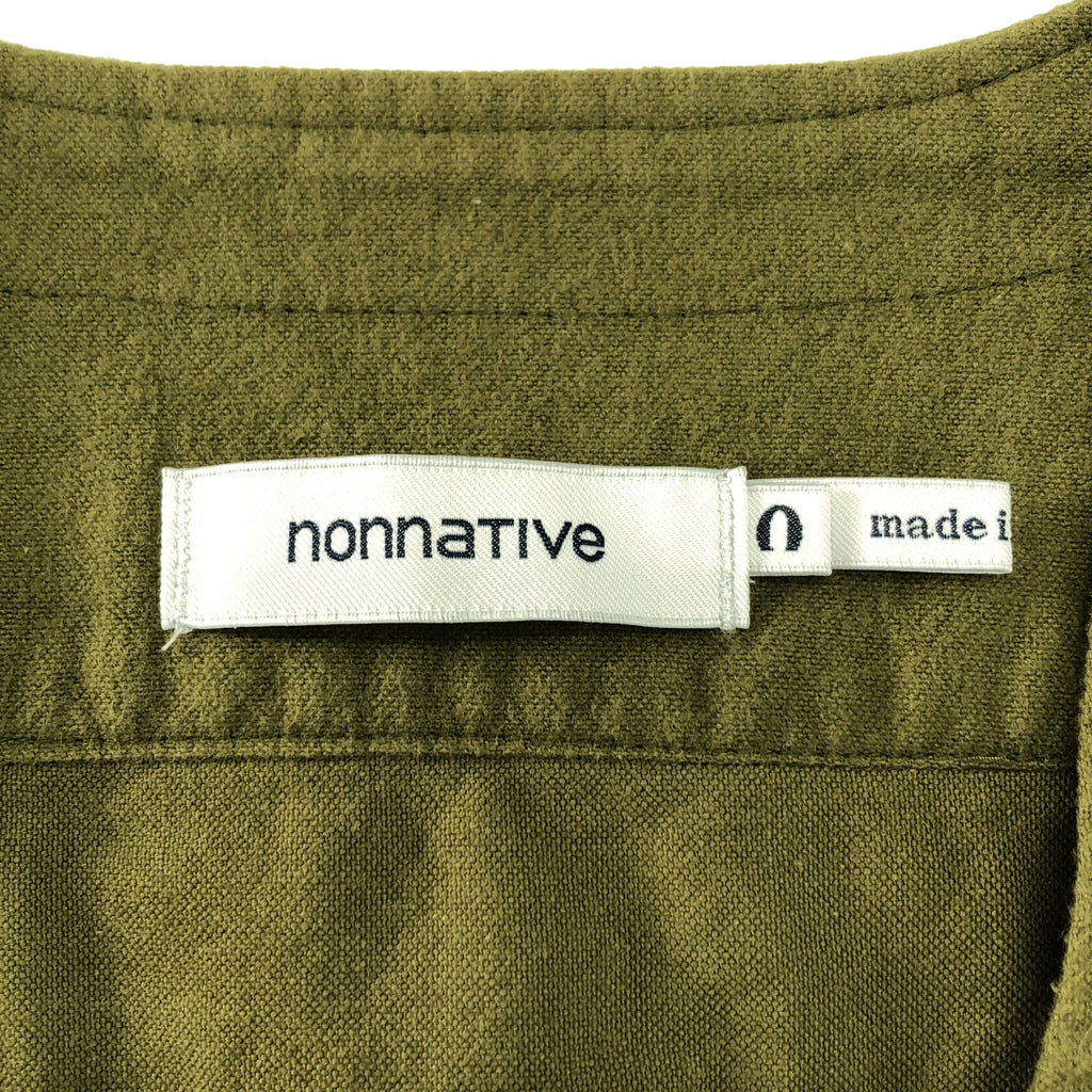 nonnative / ノンネイティブ | CARPENTER SHIRT JACKET COTTON FLANNEL Vネック シャツジャケット | 0 | メンズ
