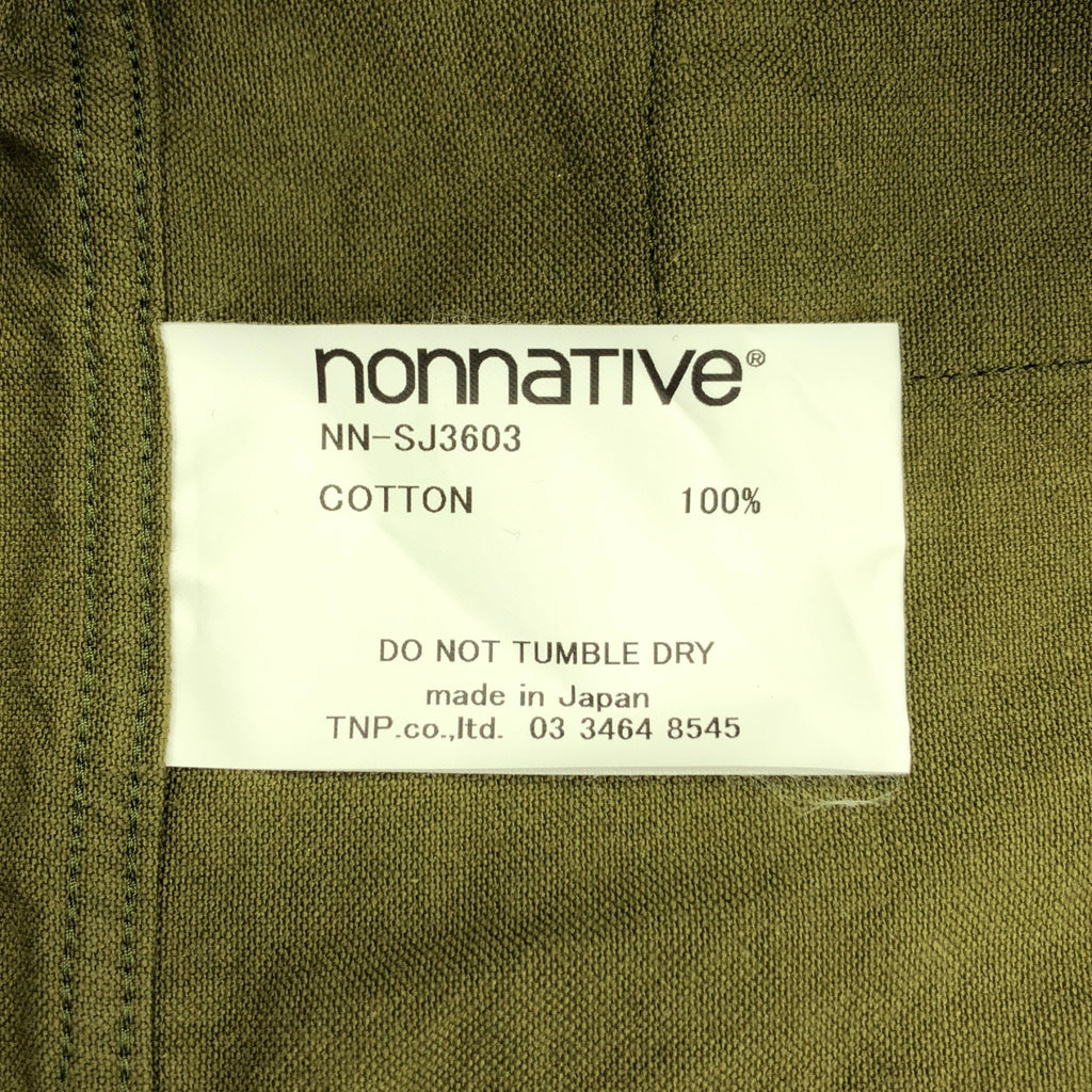 nonnative / ノンネイティブ | CARPENTER SHIRT JACKET COTTON FLANNEL Vネック シャツジャケット | 0 | メンズ