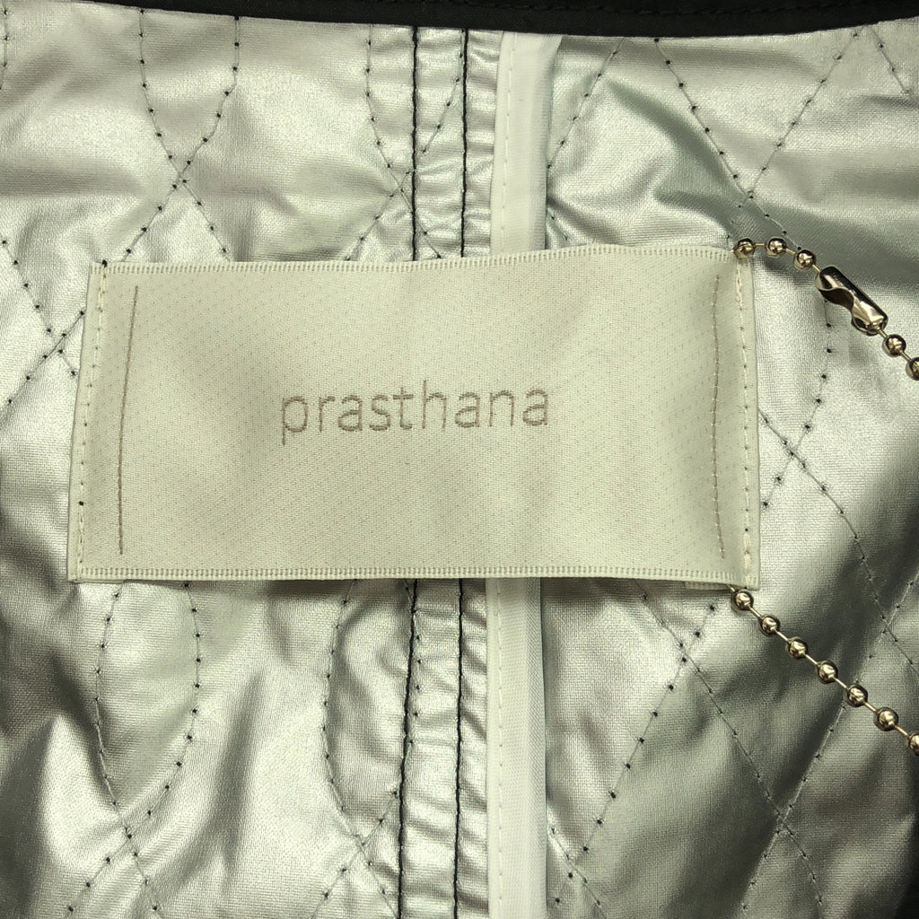 [新] prasthana / Prasthana |絎縫野戰大衣 | M |黑色 |男士