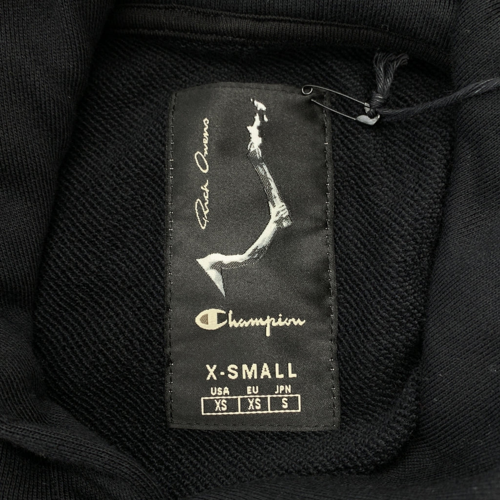 Rick Owens / リックオウエンス | × Champion Logo Popover Hoody プルオーバー パーカー | XS | メンズ